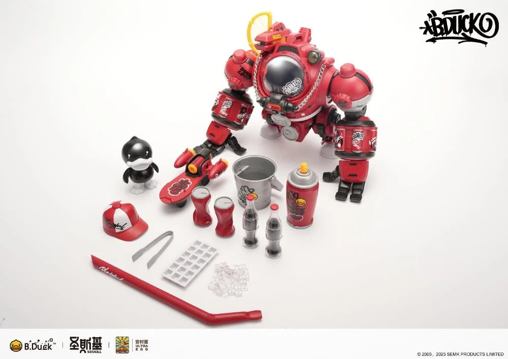 B.Duck Hip Hop Red Duck Model Kit