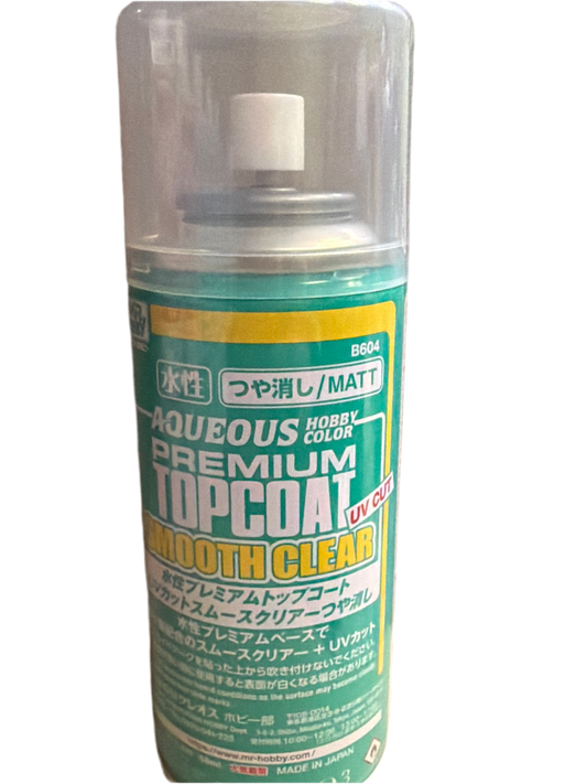 Mr Hobby Premium Topcoat Smooth Clear