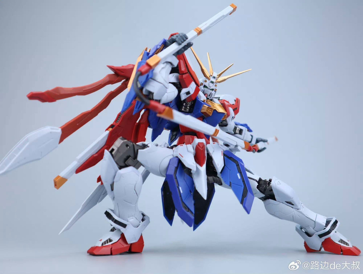 Explosive Model God Gundam 1/100 Model Kit (Metal Build-Style)