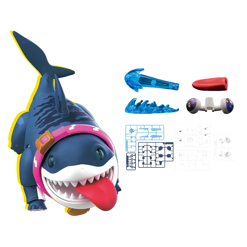 Marvel Rivals Champion Class 12 Jeff The Land Shark Model Kits | Blokees