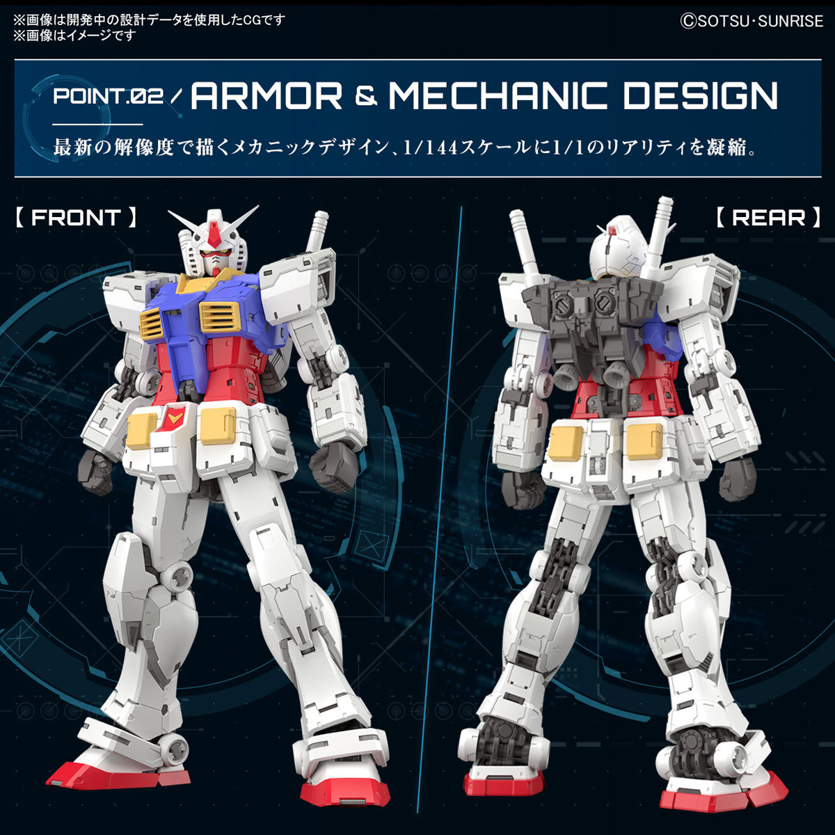 Bandai 1/144 RG RX-78-2 Gundam Ver.2.0