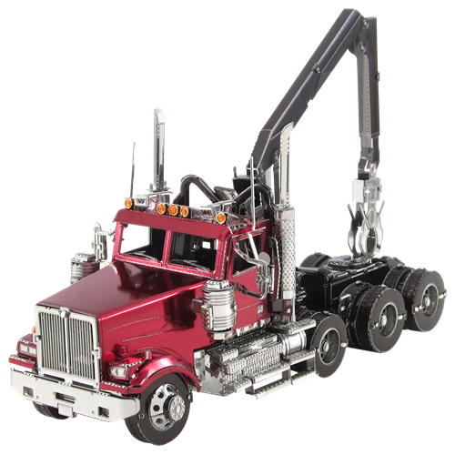 Metal Earth - Western Star 4900 Log Truck
