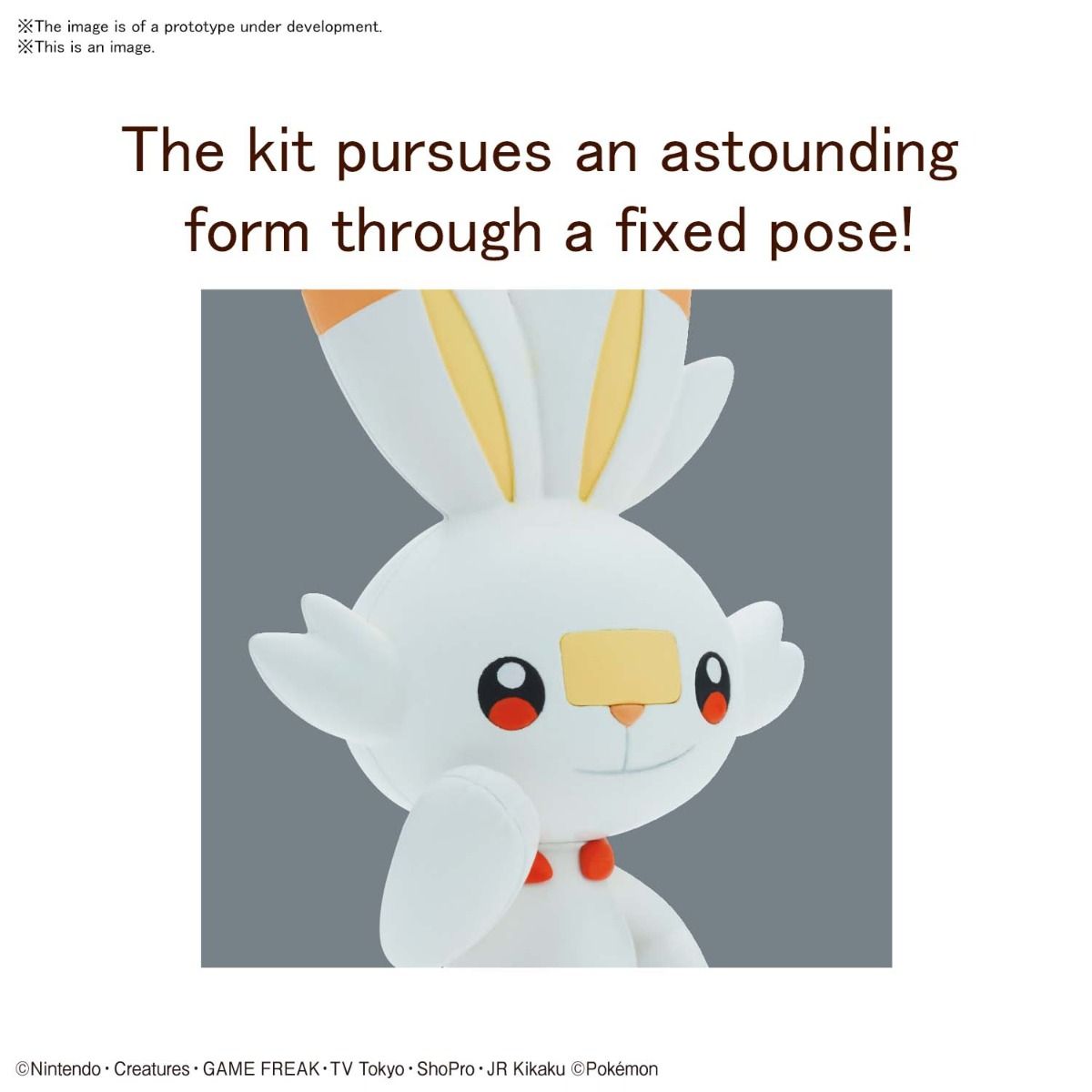 POKÉMON MODEL KIT QUICK!! 05 Scorbunny
