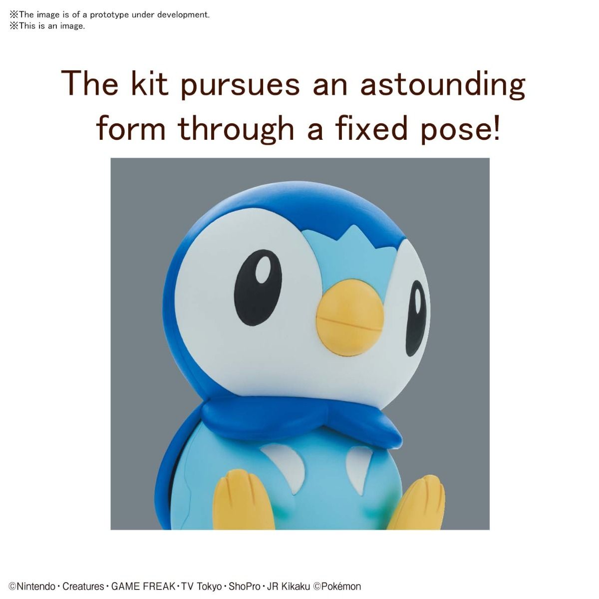POKÉMON MODEL KIT QUICK!! 06 Piplup