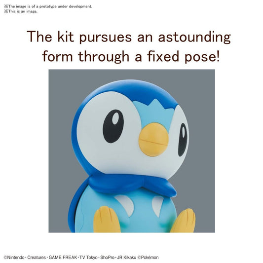 POKÉMON MODEL KIT QUICK!! 06 Piplup