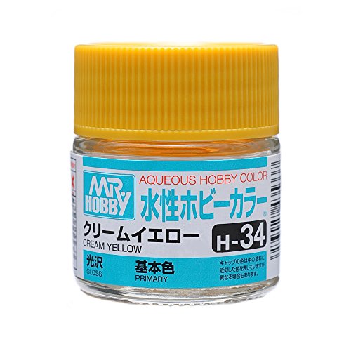Aqueous Hobby Color - H34 Gloss Cream Yellow (Primary)