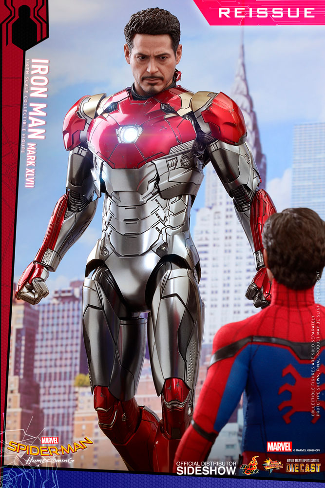 Iron Man Mark XLVII - Spider-man Homecoming - Sixth Scale Figure by Hot Toys