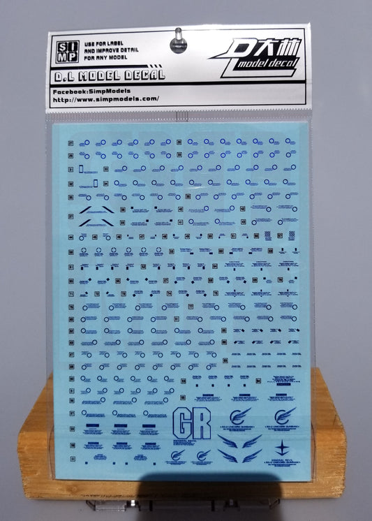HiRes Water Slide Decal #D07 PG Unicorn Phenex