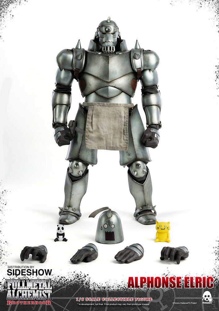 Alphonse Elric & Edward Elric (Twin Pack) Sixth Scale Figure Set by Fullmetal Alchemist Threezero