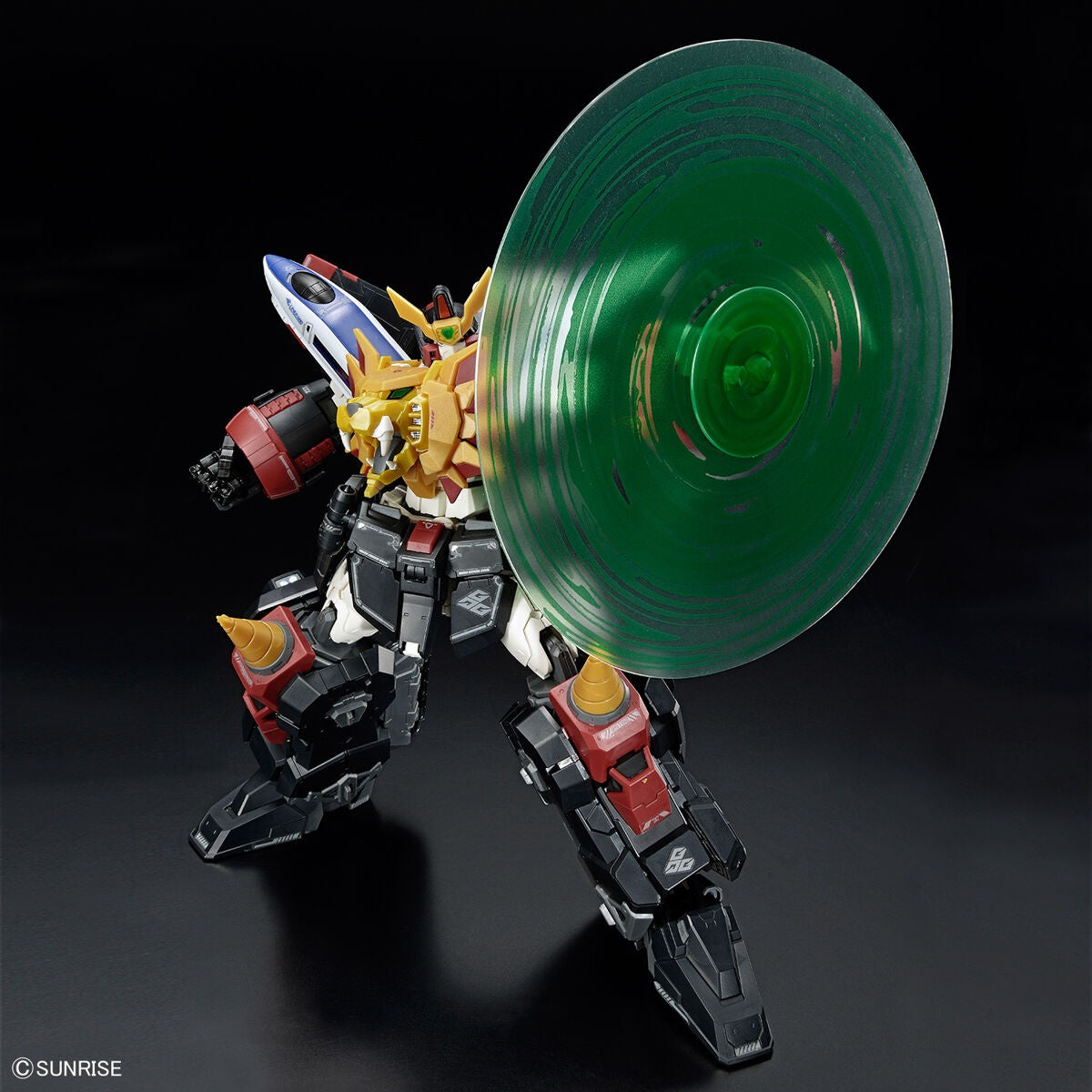 The King of Braves GaoGaiGar RG GaoGaiGar Bandai Model Kit