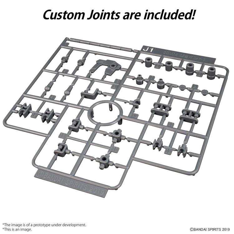 30MM Option Parts Set 7 Customize Heads B