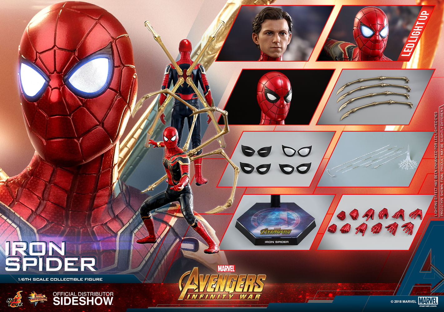 Iron Spider Sixth Scale Figure Hot Toys