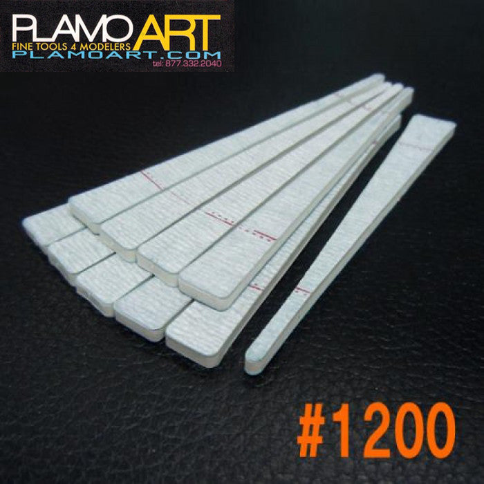 Mini Sand Stick Triangle #1200 (10 pcs) PLAMO ART
