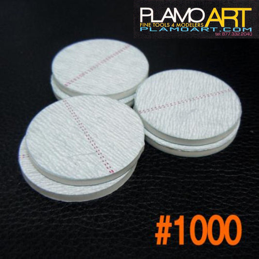 Mini Sand Stick Circle #1000 (6 pcs) PLAMO ART