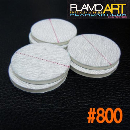 Mini Sand Stick Circle #800 (6 pcs) PLAMO ART