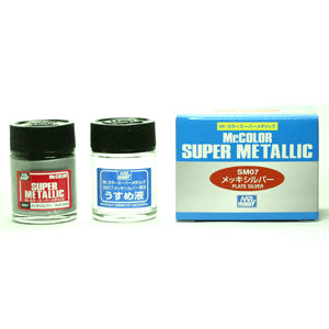Mr. Color SM07 Plate Silver Metallic