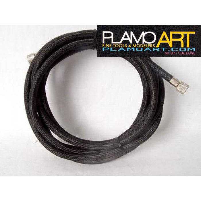 Air Brush Connect Hose (Black Fabric) PLAMO ART