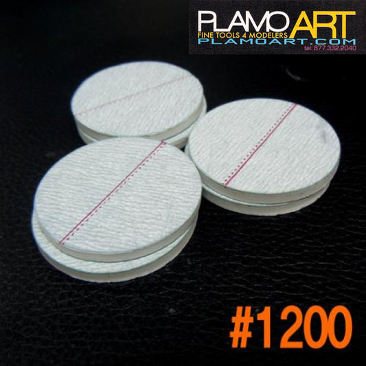 Mini Sand Stick Circle #1200 (6 pcs) PLAMO ART