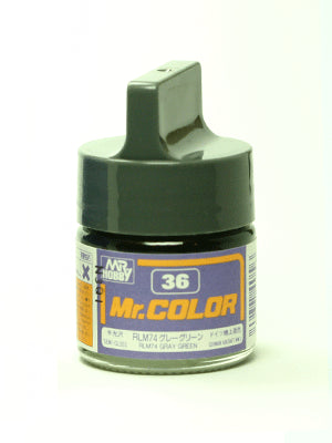 Mr. Color 36 RLM74 Gray Green Semi Gloss