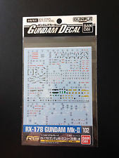 Gundam Decal #102 - Gundam Mk-II RG 1/144
