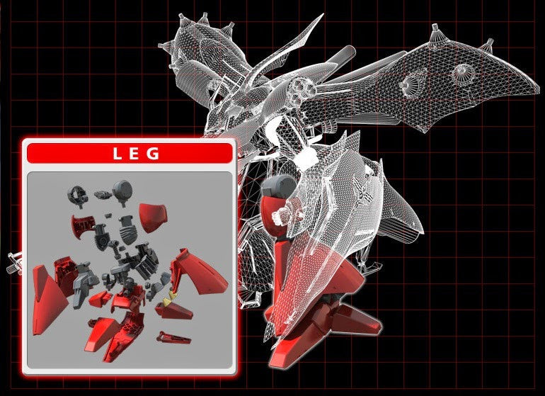 RE 1/100 MSN-04 Nightingale