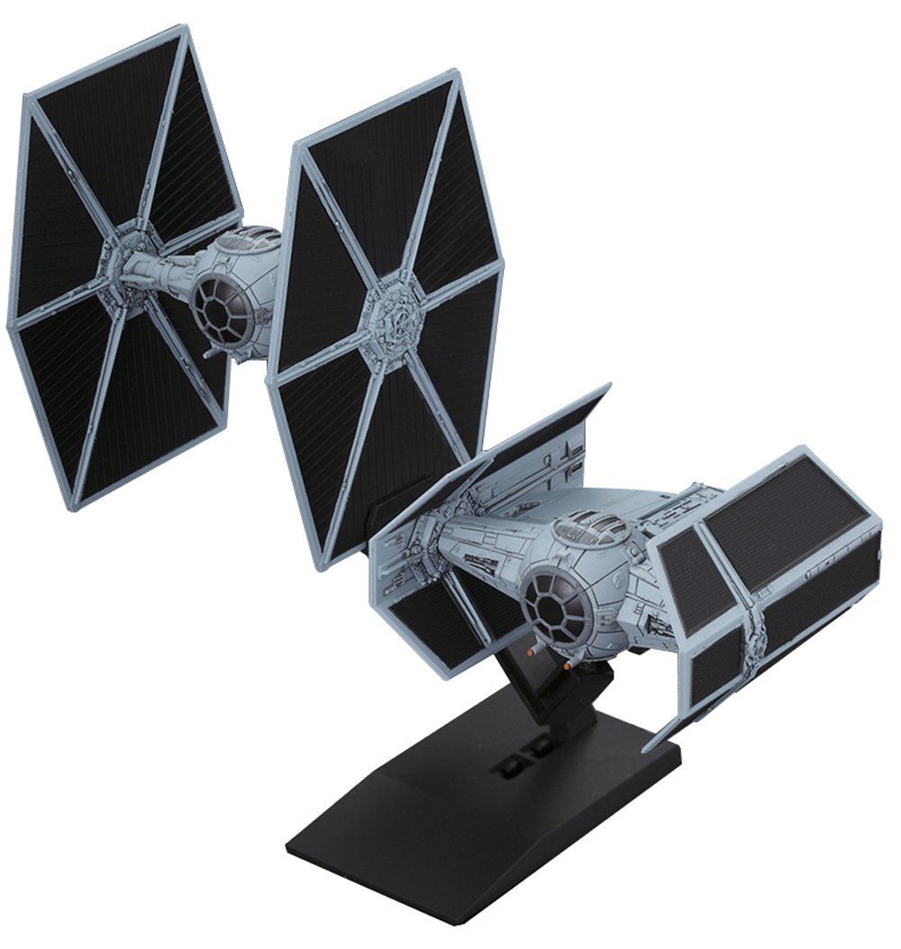 Vehicle Model #007 Tie Advanced x 1 & Fighter SET