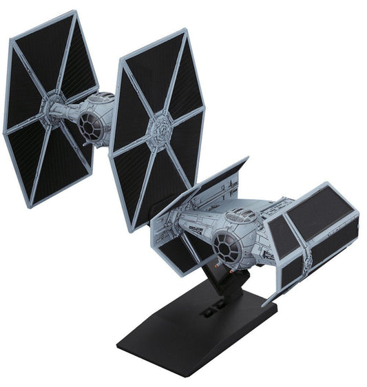 Vehicle Model #007 Tie Advanced x 1 & Fighter SET