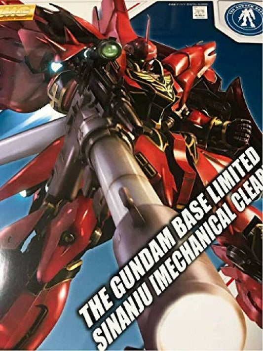 P-Bandai MG 1/100 Sinanju (Mechanical Clear)