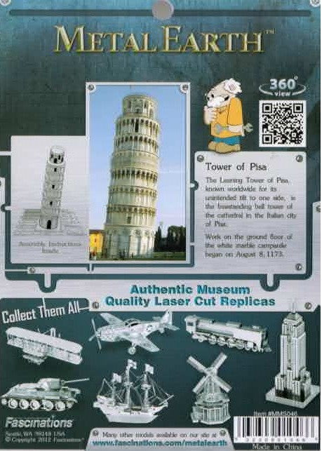 Metal Earth - Tower of Pisa 3D Laser Cut Model