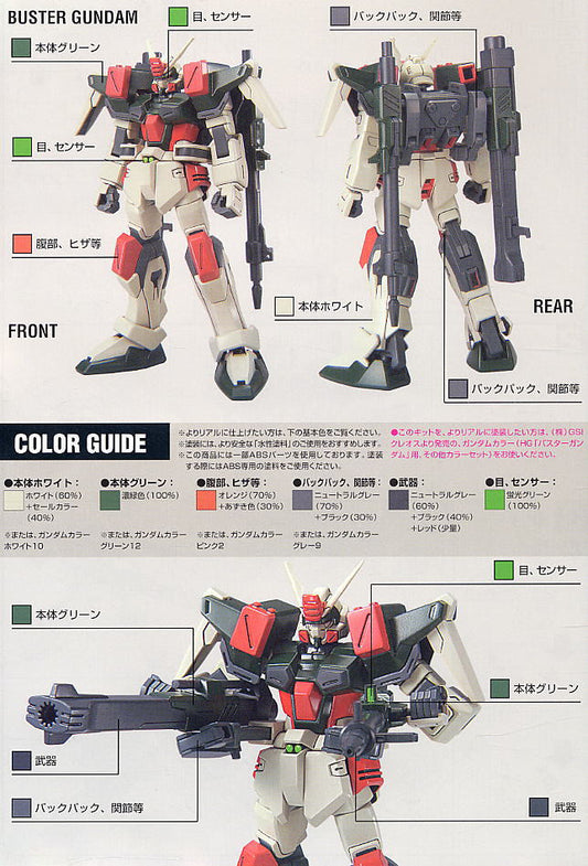 HG 1/144 Buster Gundam