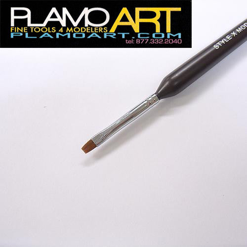 Premium Brush Black Contour Handle #3 PLAMO ART