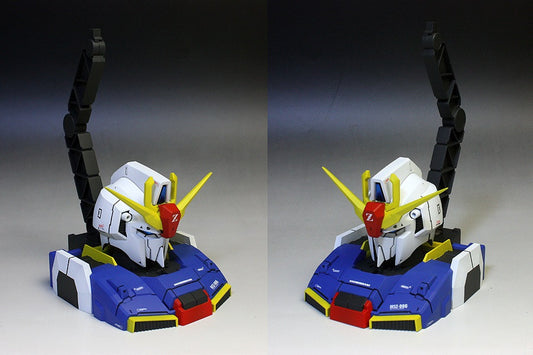 Gundam Ace Magazine (Jan 13) w/ 1/48 Zeta Gundam Head
