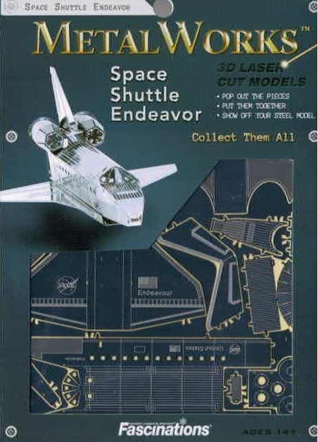 Metal Earth - Space Shuttle Endeavor 3D Laser Cut Model