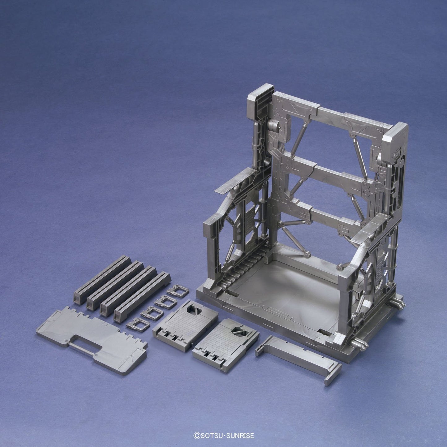 EXP007 System Base 001 Gun Metal BUILDERS PARTS 1/144