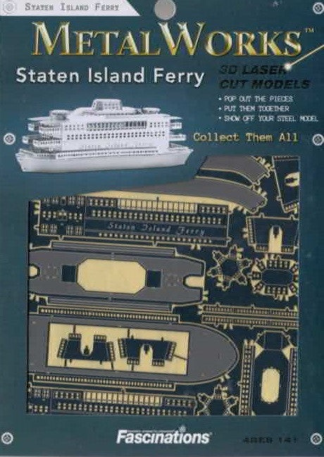 Staten Island Ferry 3D Laser Cut Model