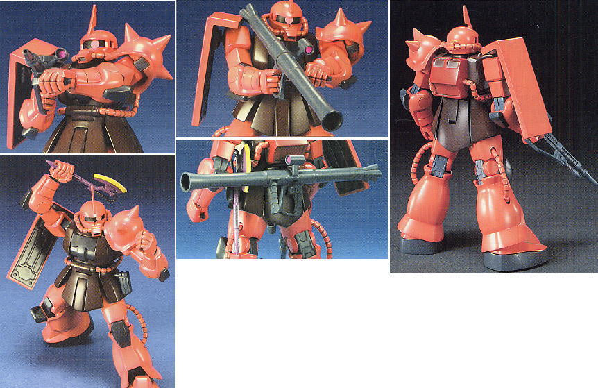 HGUC 1/144 #032 MS-06S Zaku II (Char's Custom)