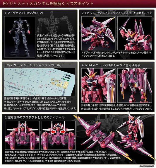 RG 1/144 #09 Justice Gundam