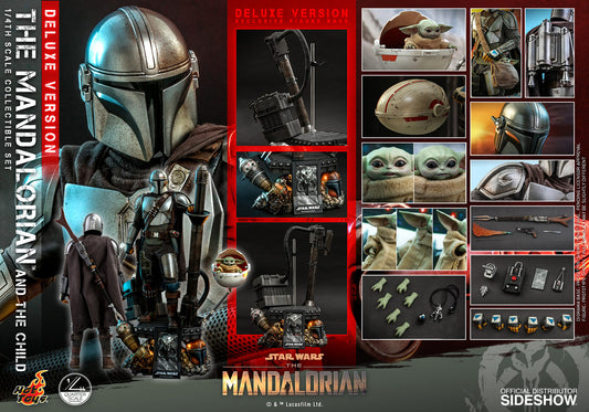 The Mandalorianâ„¢ and The Child (Deluxe) Collectible Set Hot Toys