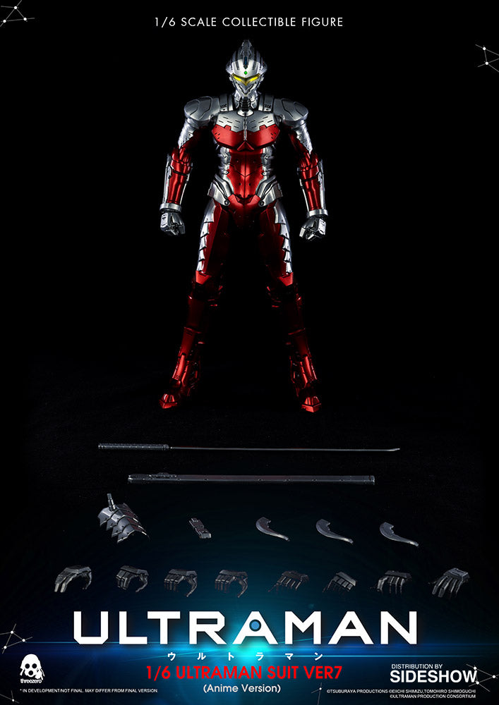 Ultraman Suit Ver7 (Anime Version) - Ultraman - Sixth Scale Figure Hot Toys