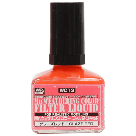 Mr. Weathering Color Filter Liquid Glaze Red