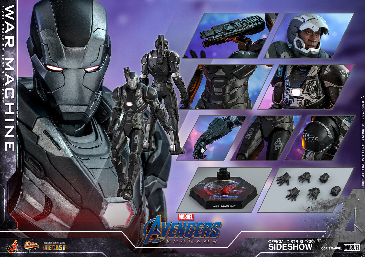 War Machine - Avengers: Endgame - Sixth Scale Figure (Hot Toys)
