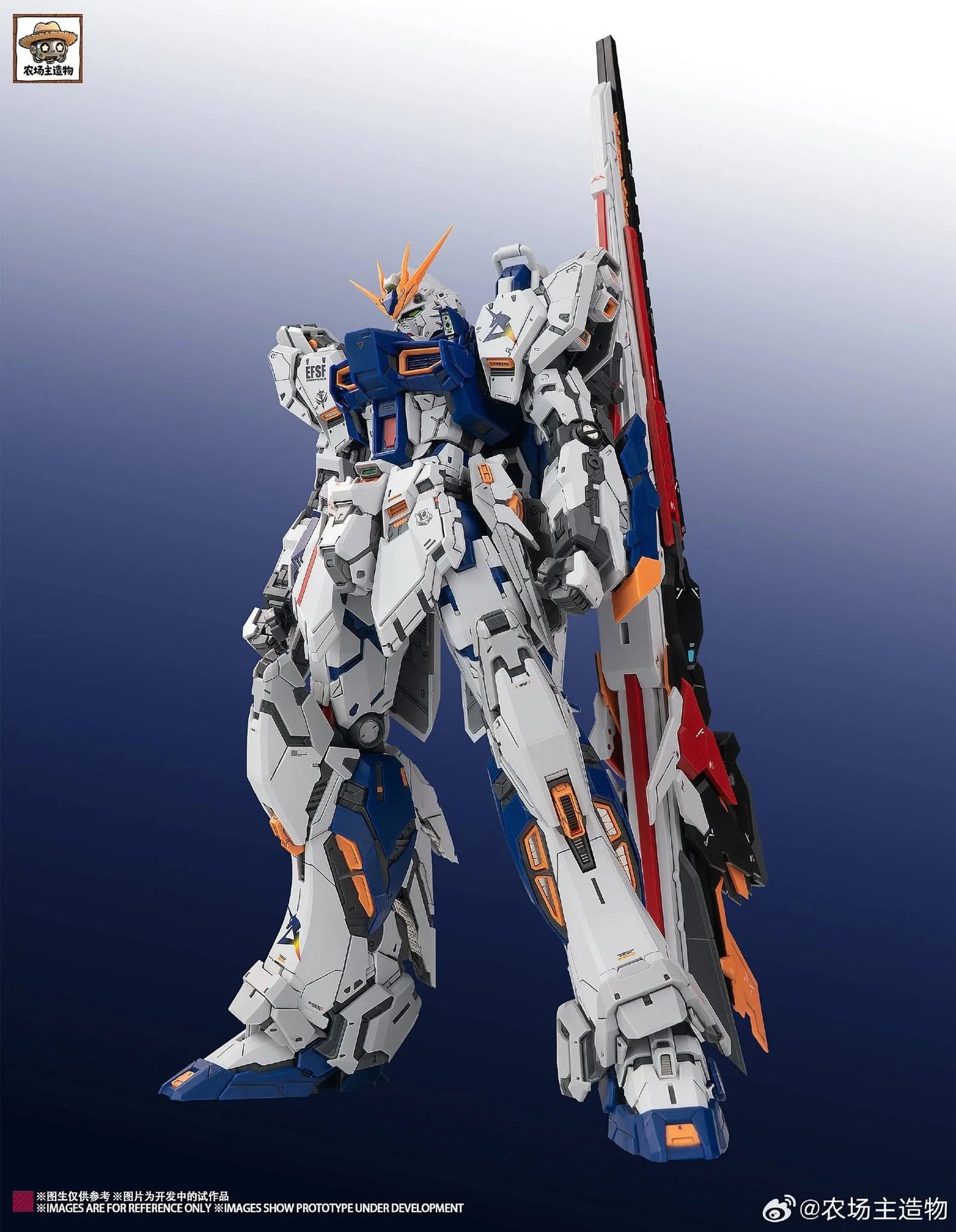 Farmer Creation 1/100 Nu Gundam ver. Fukuoka RX-93FF
