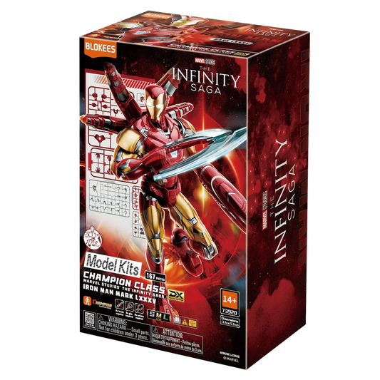 Marvel Infinity Saga Champion Class 01 Iron Man MK85 Model Kits | Blokees