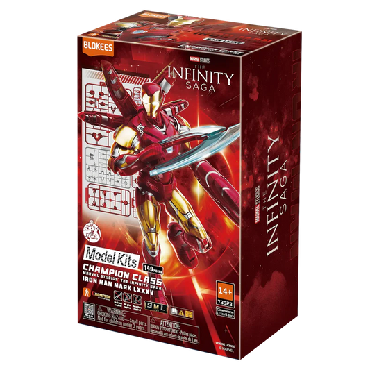 Marvel Infinity Saga Champion Class 01 Iron Man MK85 Model Kits | Blokees