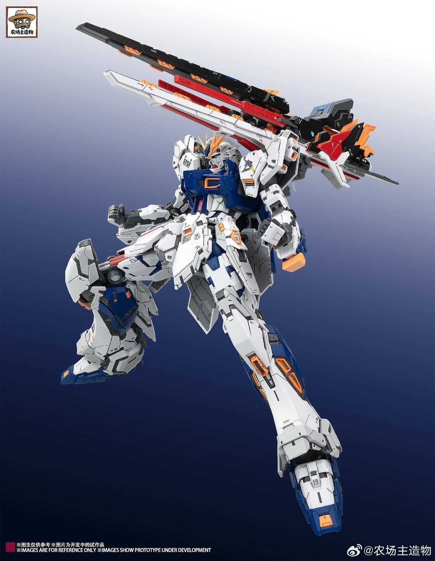 Farmer Creation 1/100 Nu Gundam ver. Fukuoka RX-93FF