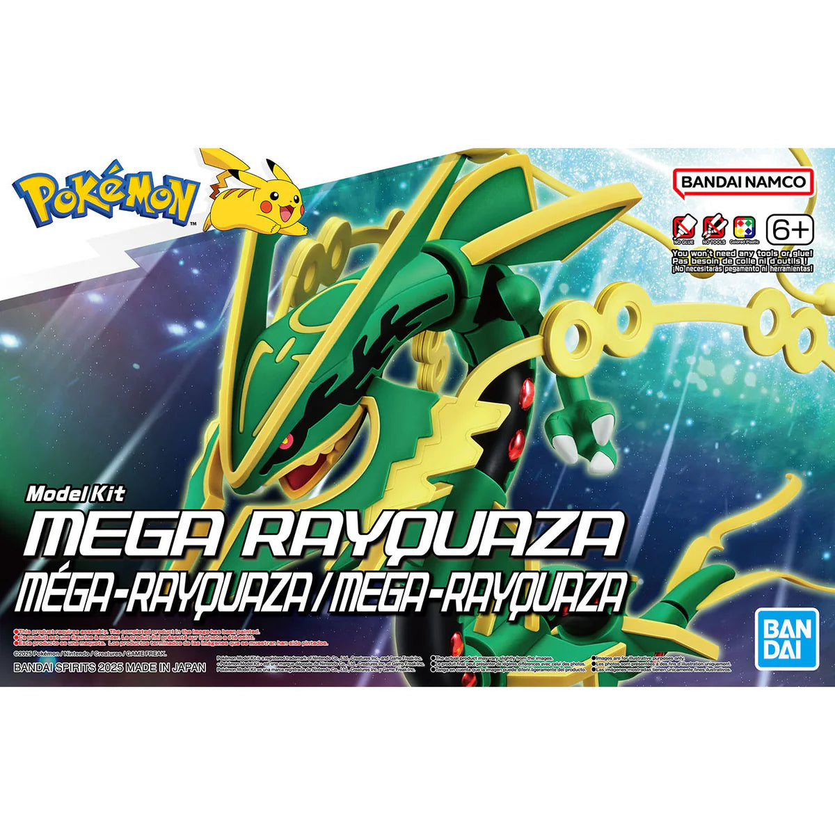 Pokemon Select Series 61 Mega Rayquaza Model Kit