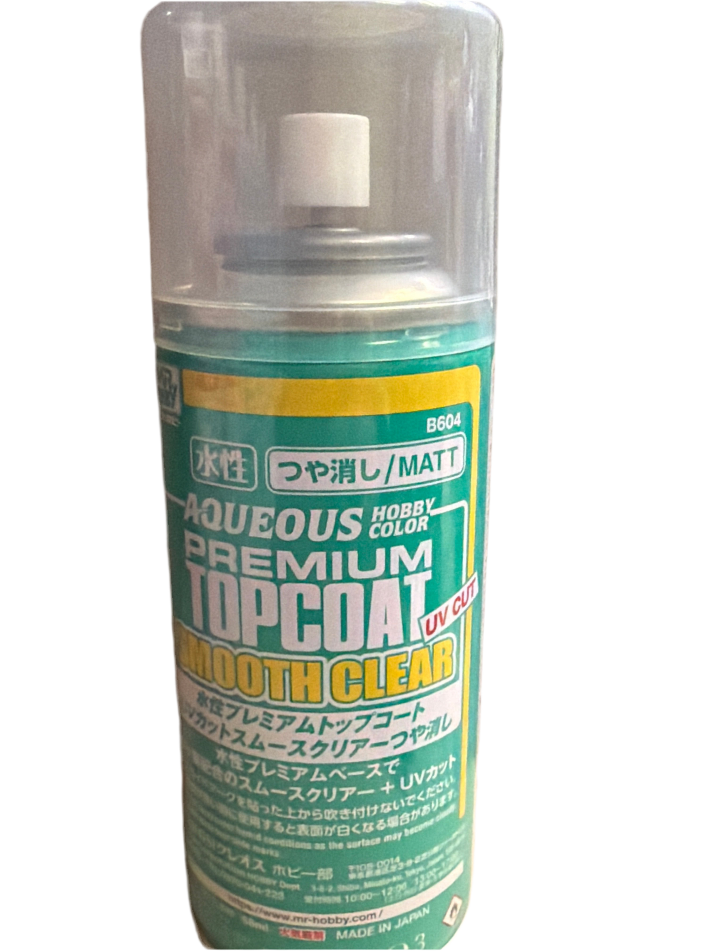 Mr Hobby Premium Topcoat Smooth Clear
