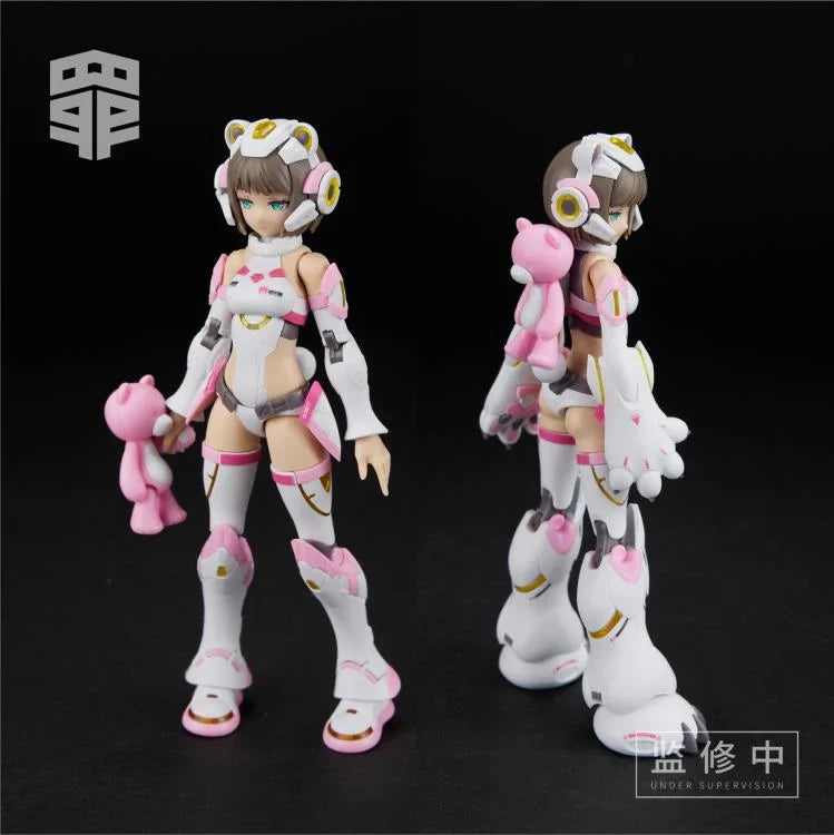 Seven Deadly Sins SIN-03 Sloth with Honey the Bear and Coconut the Rhino Crash 1/10 Scale Model Kit