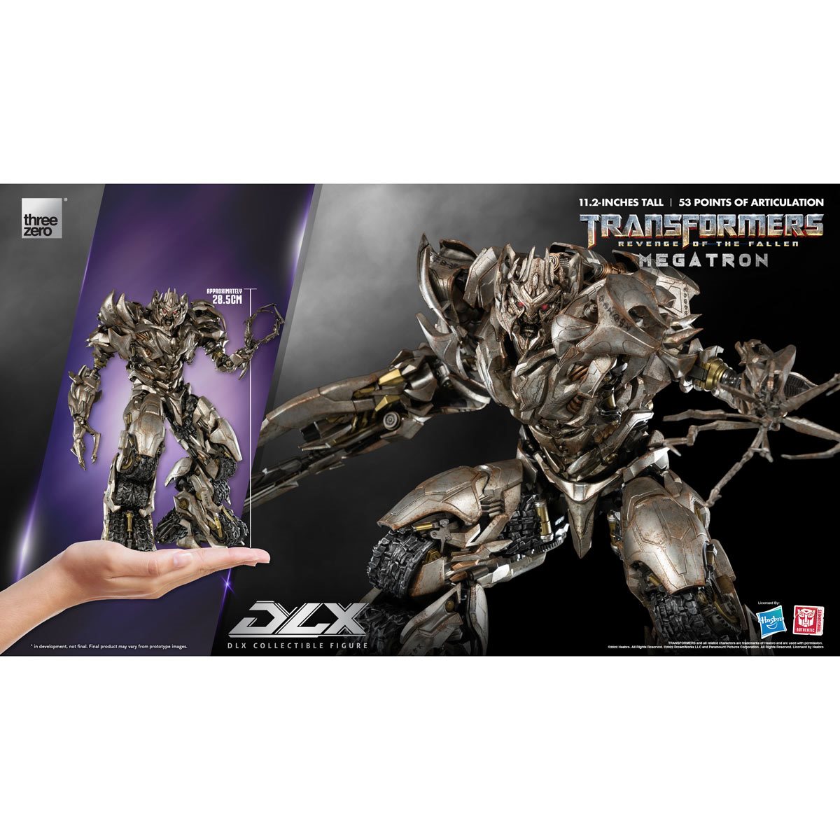 Transformers Revenge of the Fallen Megatron DLX Action Figure Three Zero