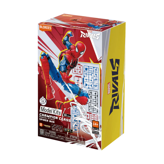 Marvel Rivals Champion Class Spider-Man Model Kits Blokees